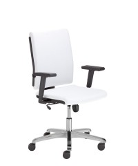 Kancelárska stolička MADAME biela_čierne podrúčky.jpg