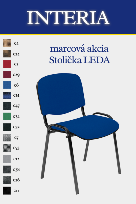 Marec 2018 - Stolička LEDA