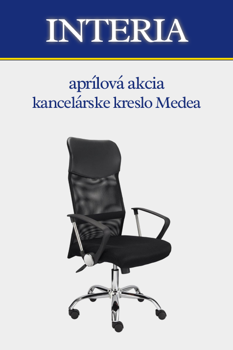 Apríl 2018 - Kancelárske kreslo MEDEA