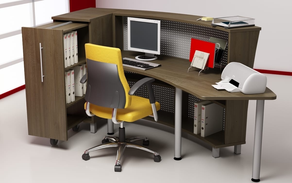 Recepcia B&Q — model
